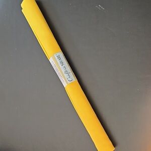 🛒$2 with bundle Crafters Square Yellow Craft Fabric Roll